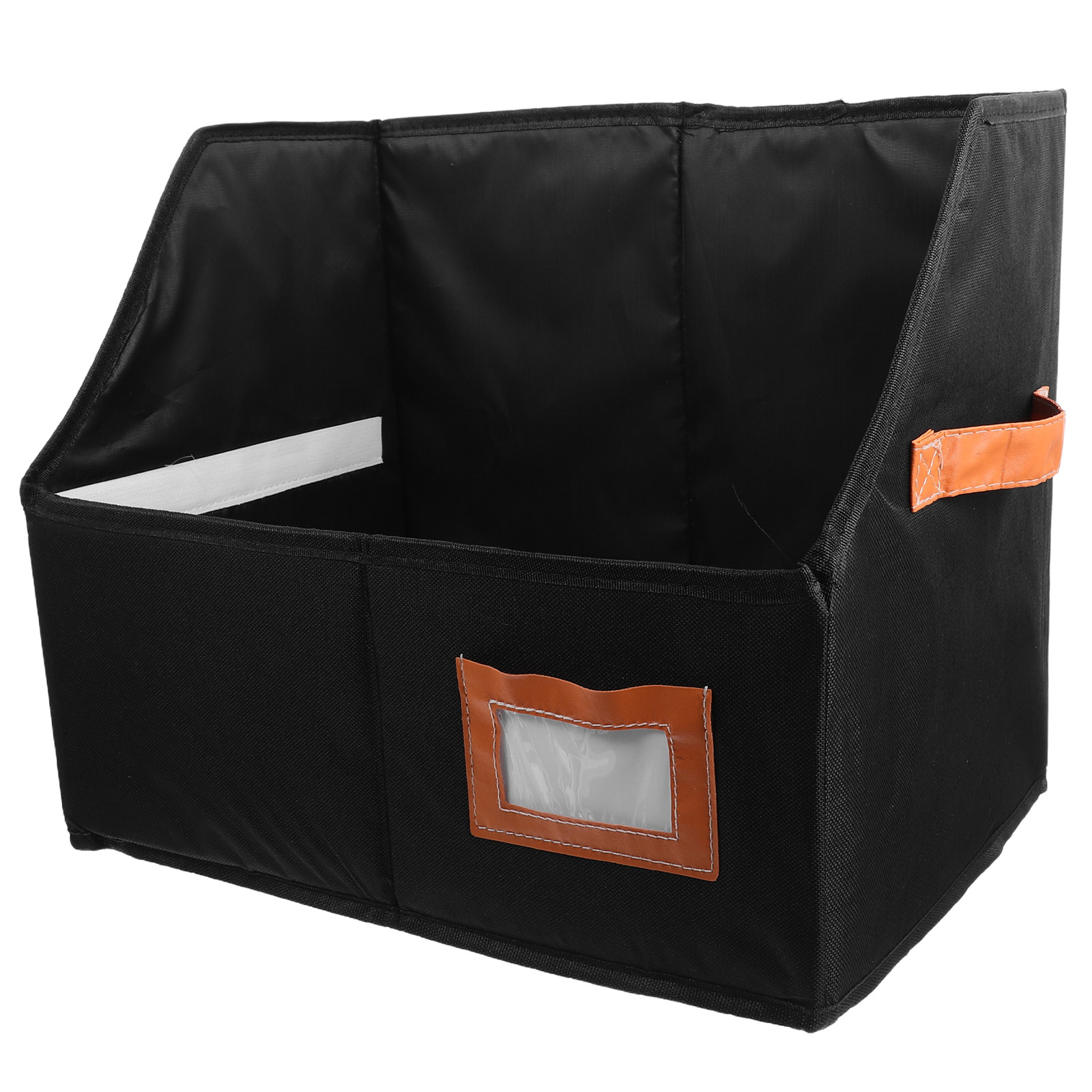 Desktop Filing Tray - กล่องเก็บของแบบพับได้สำหรับโต๊ะทำงาน ทำจากผ้าอ็อกซ์ฟอร์ด ที่วางคลิปบอร์ดแบบพกพา ที่จัดเก็บเอกสาร ถาดใส่เอกสาร อุปกรณ์เสริมสำหรับโต๊ะทำงาน