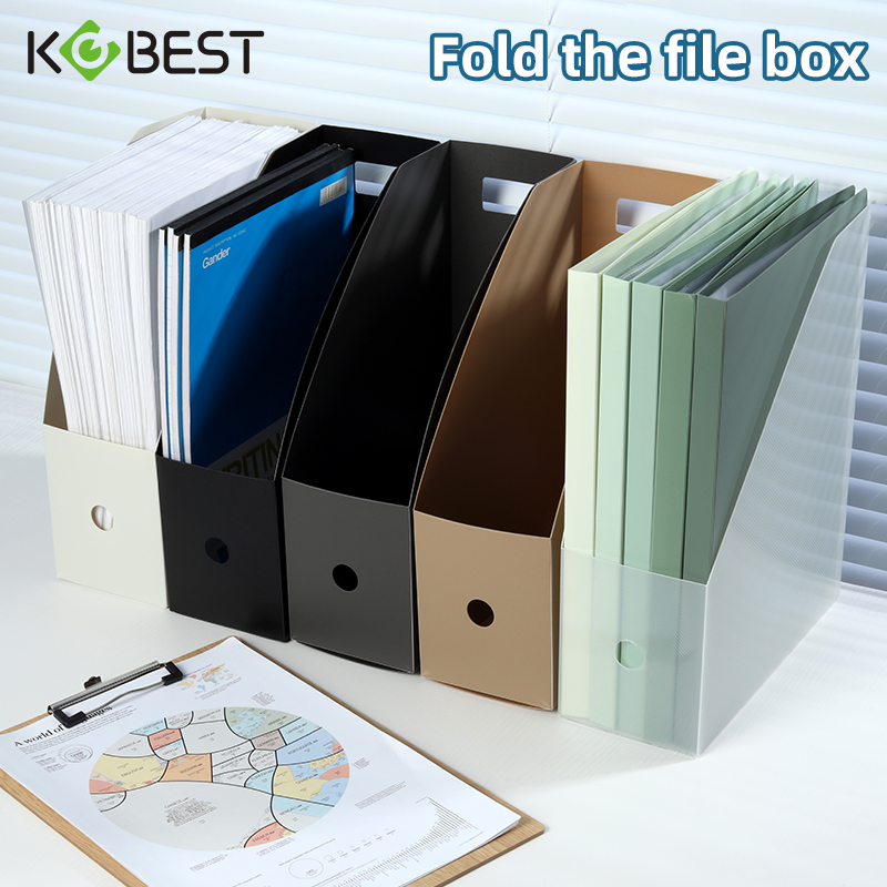 Desktop Filing Tray - A4 พับ Office Desktop File Organizer,กล่องเก็บหนังสือ,กันน้ํานักเรียน