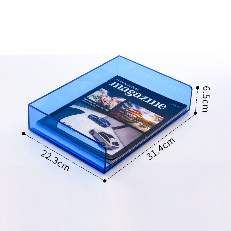 ถาดใส่เอกสารอะคริลิคสำหรับจัดร - Desktop Filing Tray บทวิจารณ์และราคา
