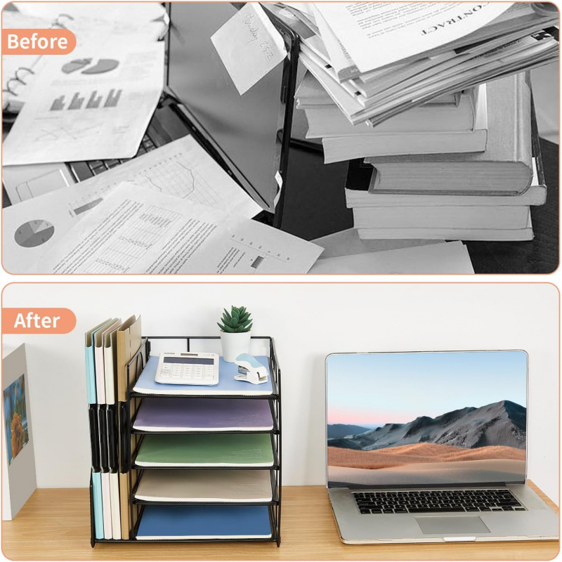 ชั้นวางเอกสาร 5 ชั้น สำหรับจัด - Binder Storage Box บทวิจารณ์และราคา