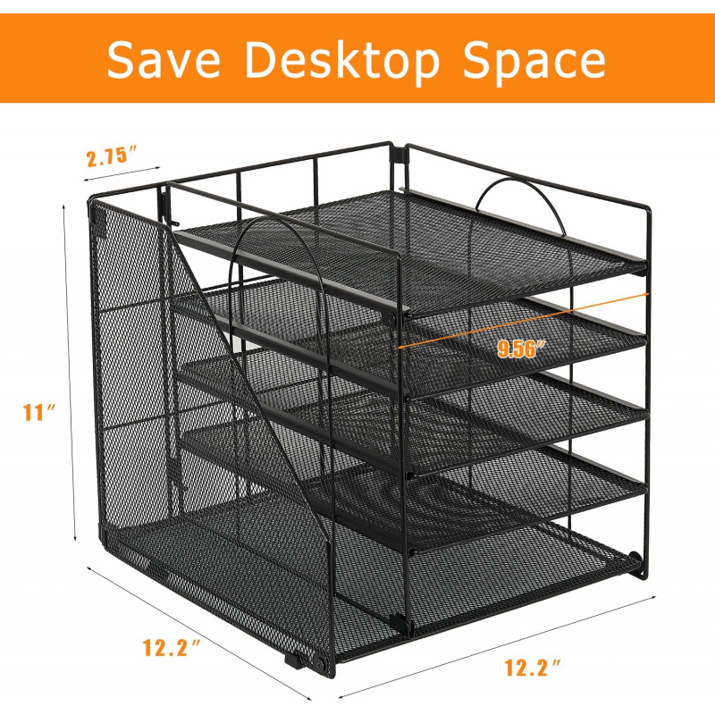 ชั้นวางเอกสาร 5 ชั้น สำหรับจัด - Binder Storage Box บทวิจารณ์และราคา