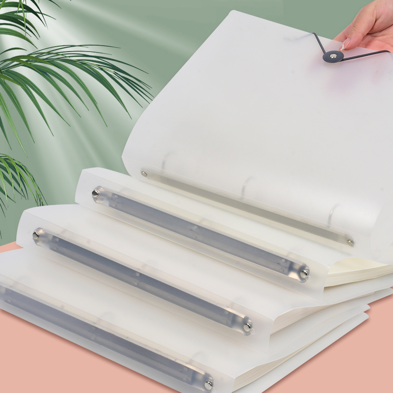 แฟ้มใสแบบฝ้า 3 ชิ้น ขนาด A4 แบ - Binder Storage Box บทวิจารณ์และราคา