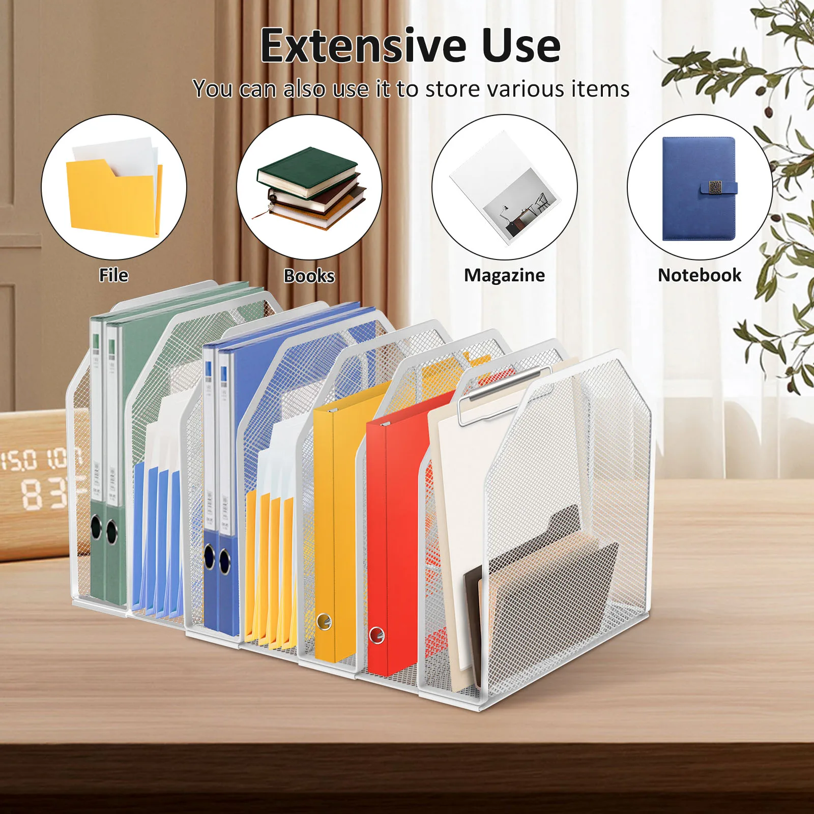 ชั้นวางเอกสารโลหะ 5/7 ชั้น ชั้ - Desktop Filing Tray บทวิจารณ์และราคา