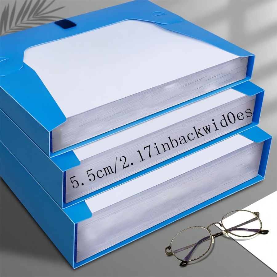 โฟลเดอร์แฟ้ม A4 แบบพับได้ 1 ชิ - Binder Storage Box บทวิจารณ์และราคา