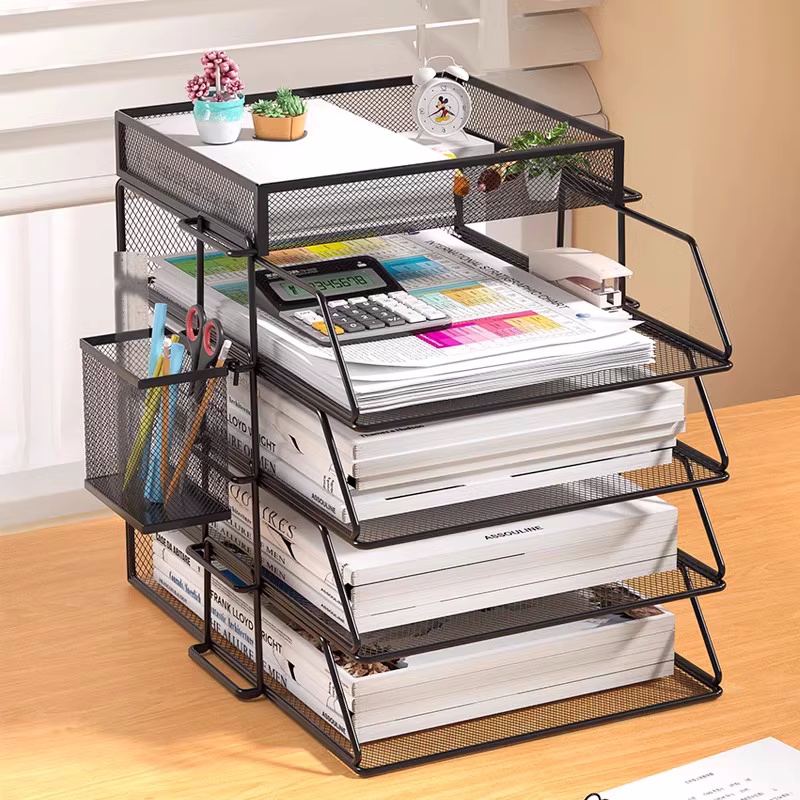 สํานักงาน A4 กระดาษโต๊ะ Organi - Desktop Filing Tray บทวิจารณ์และราคา