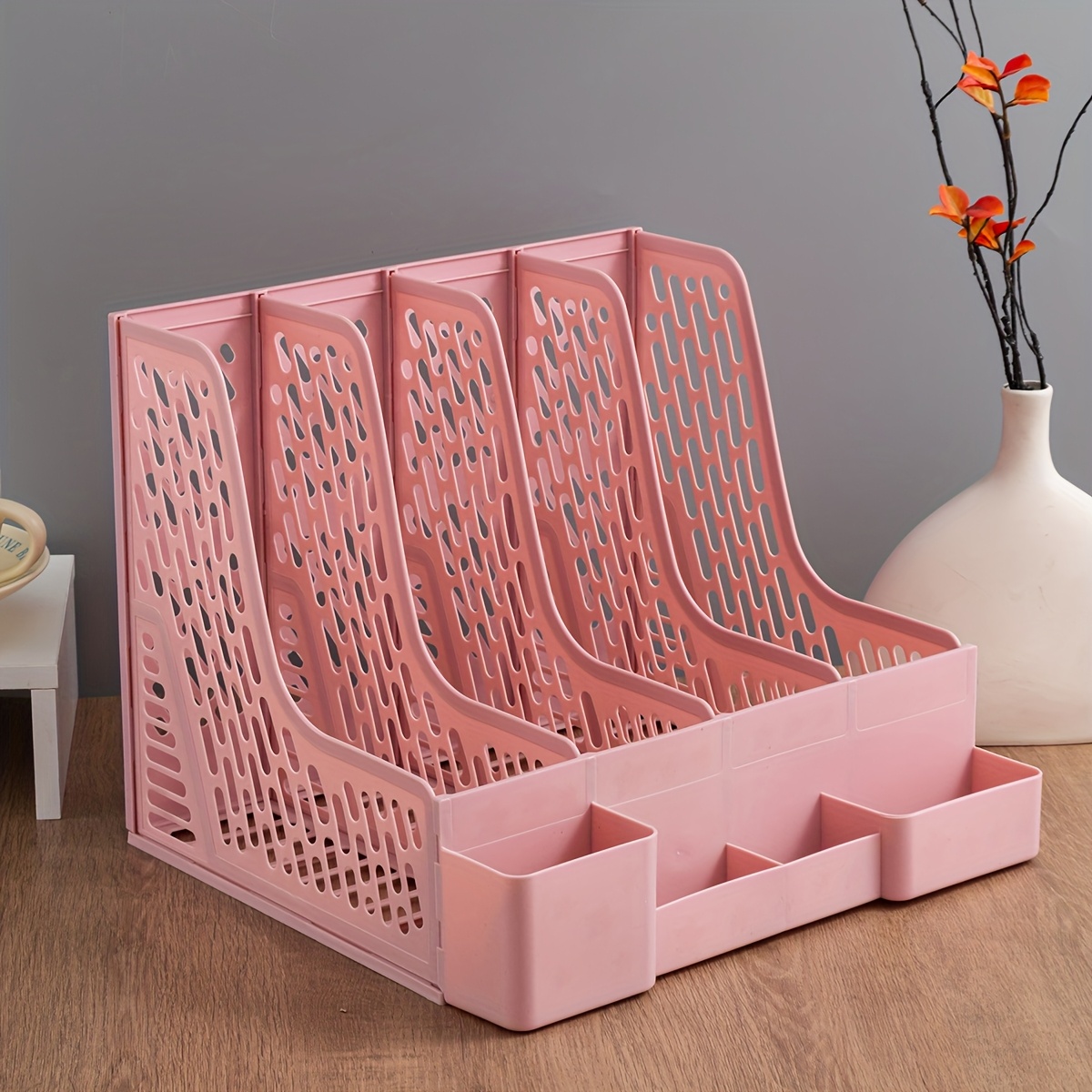 ชั้นวางหนังสือแบบหนา 1 ชิ้น |  - Desktop Filing Tray บทวิจารณ์และราคา