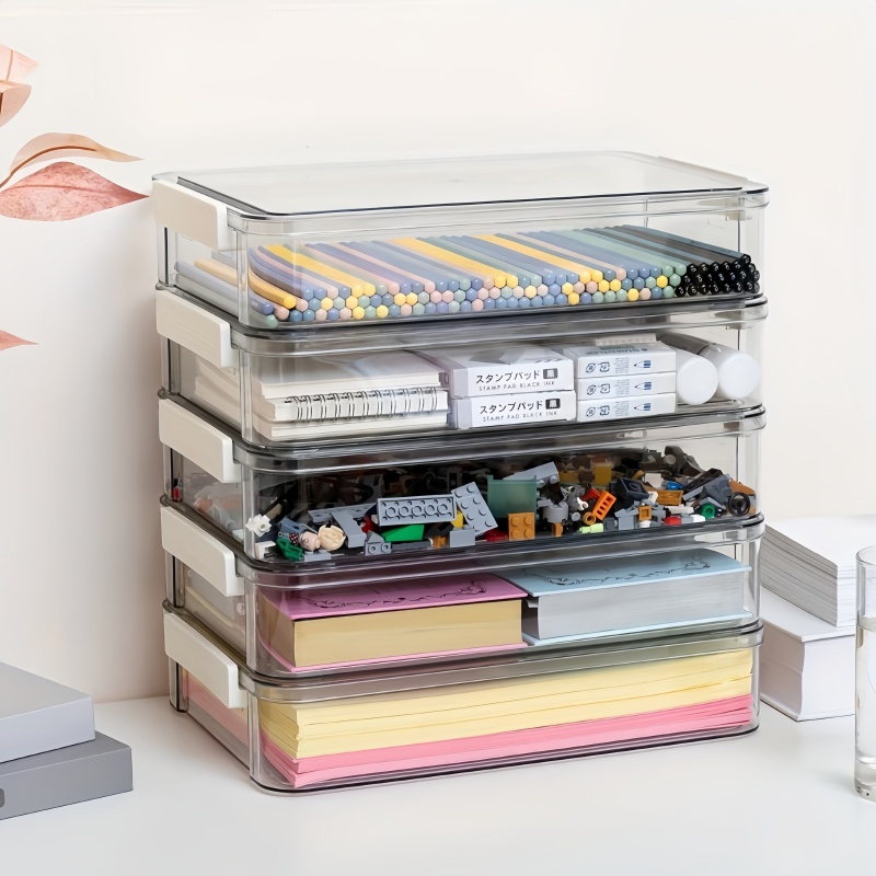 ชุดกล่องเก็บเอกสาร A4 2 แพ็ค ก - Binder Storage Box บทวิจารณ์และราคา
