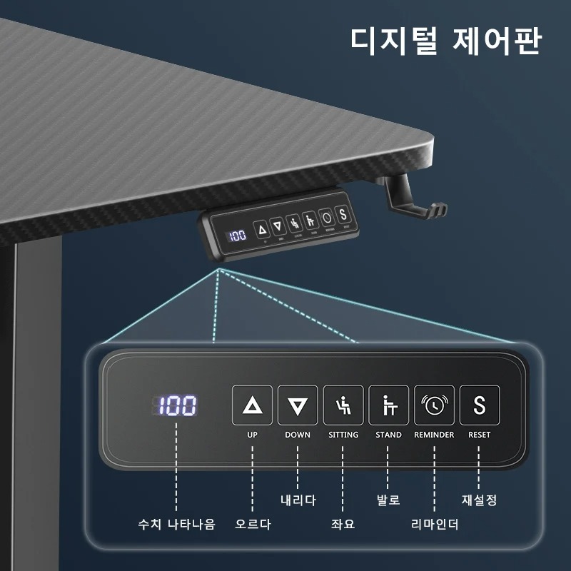 โต๊ะทำงานปรับระดับความสูงได้ด้ - Gaming Desk With Hutch บทวิจารณ์และราคา