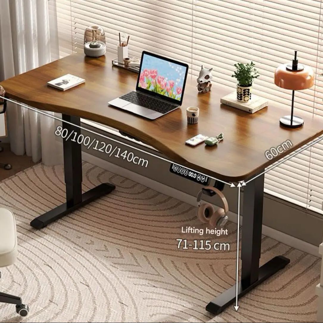โต๊ะทำงานปรับระดับความสูงได้ 8 - Gaming Desk With Hutch บทวิจารณ์และราคา